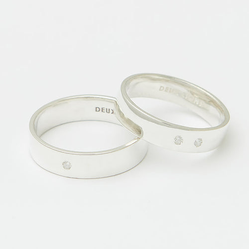 5mm Henchey Band Flat in Silver