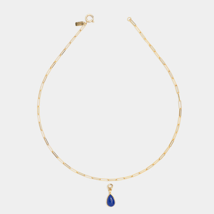 Ada charm with Lapiz Lazuli