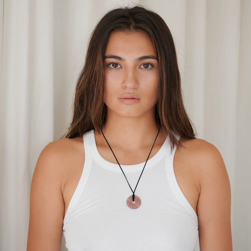 Ana Necklace in Black