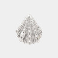 Arielle Seashell Stud in Silver