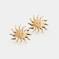 Aurora Diamond Earrings in Gold
