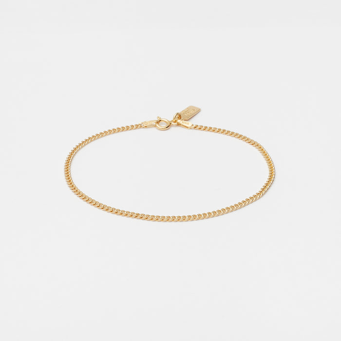 Baby Cuban Bracelet in Gold for her