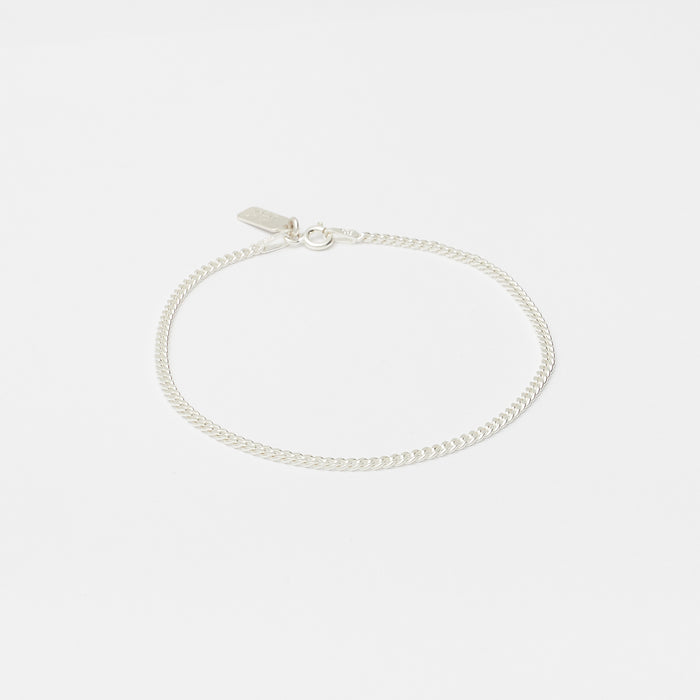 Baby Cuban Bracelet in Silver for her