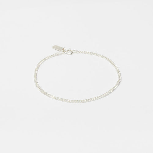 Baby Cuban Bracelet in Silver for her
