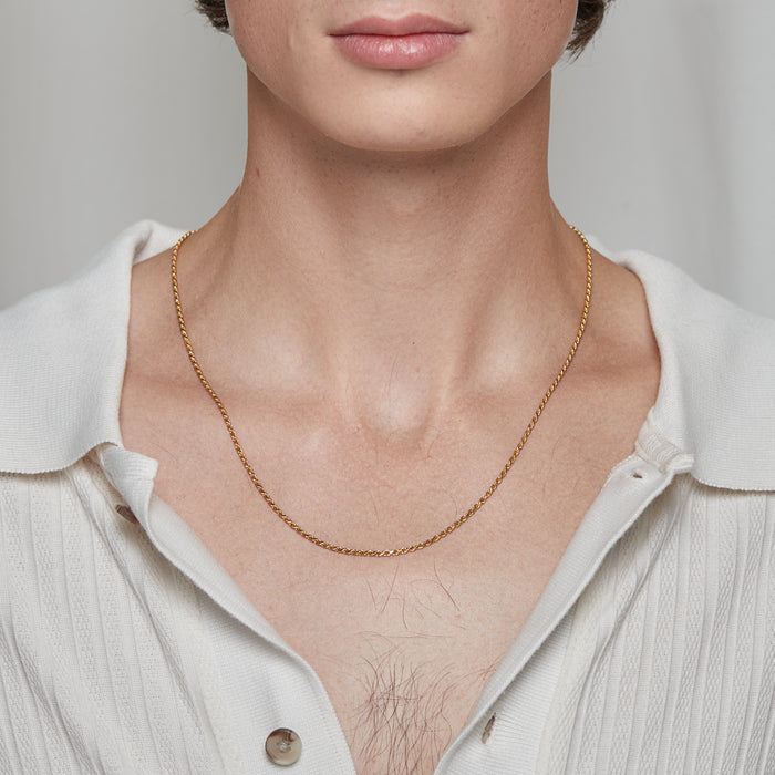 Baby Eternal Link Chain in Gold for Him