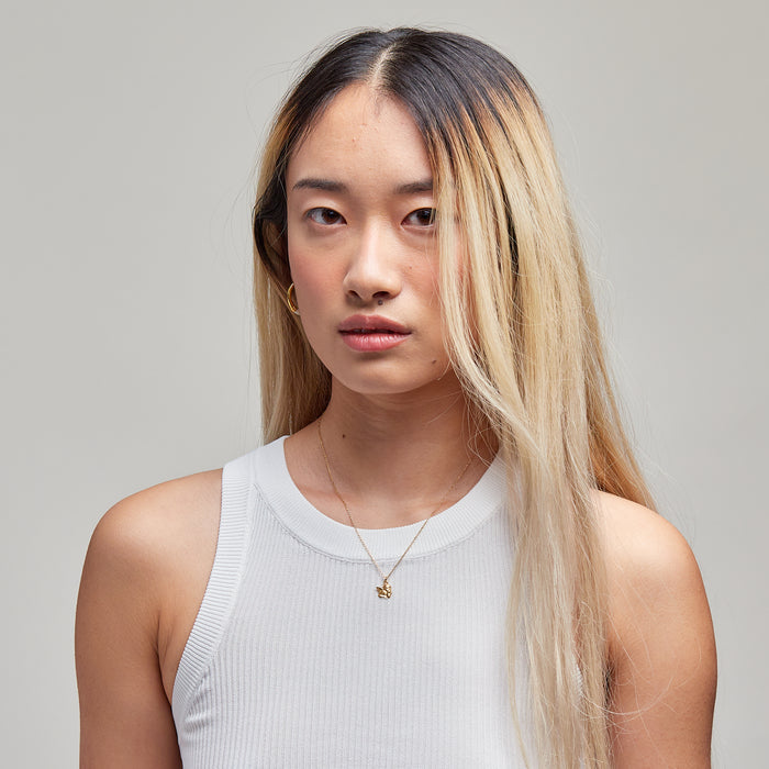 Baby Luna Necklace in Gold for Her