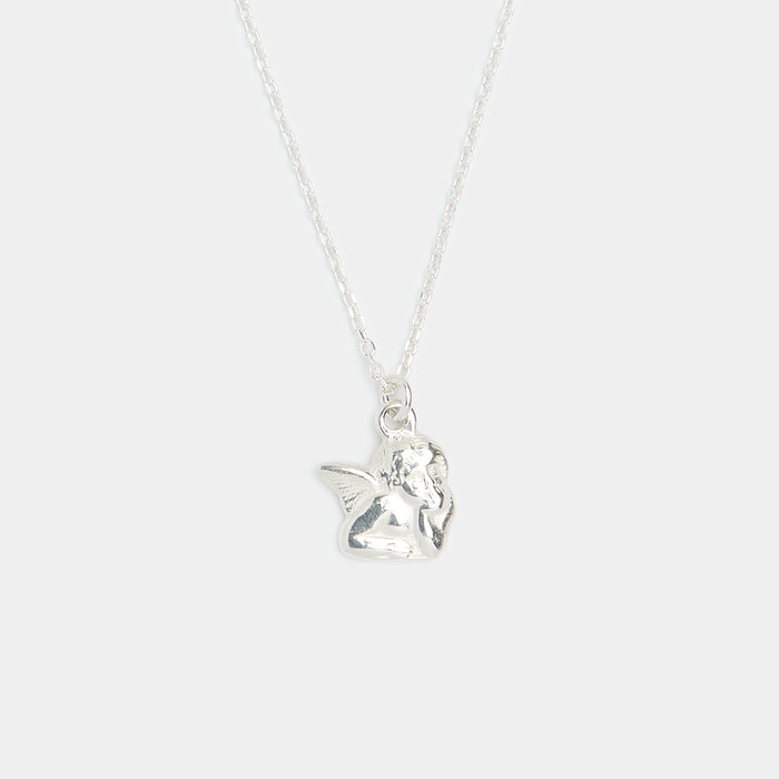 Baby Luna Necklace in Silver for Her