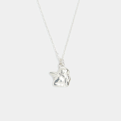 Baby Luna Necklace in Silver for Her