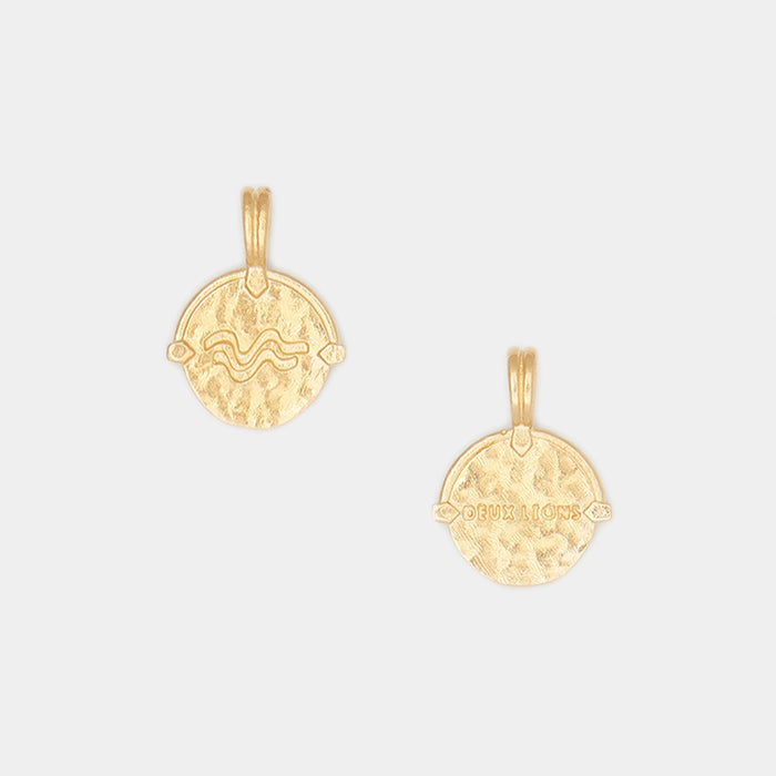 14k Gold Vermeil / 16" / Aquarius