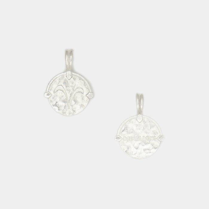 Baby Zodiac Combo Necklace in Silver for Her