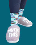 Best Weekend All Year custom crew socks in vibrant colors