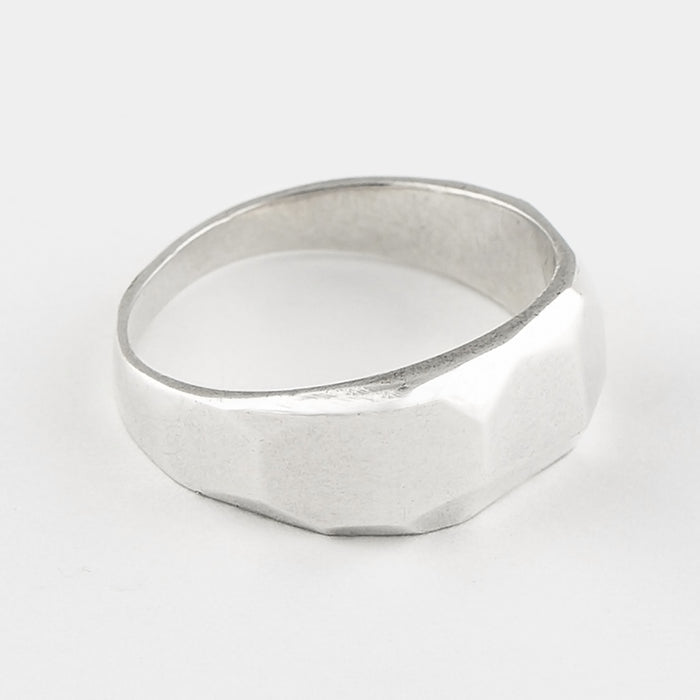 Big Stack Ring in Silver