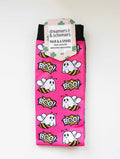 Boo Bees Pair & a Spare equestrian boot socks in their header card, by Dreamers & Schemers