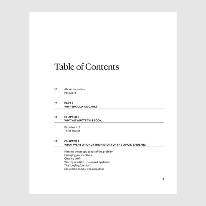 Book, Ending the Crisis