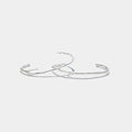 Branch Cuffs in Silver