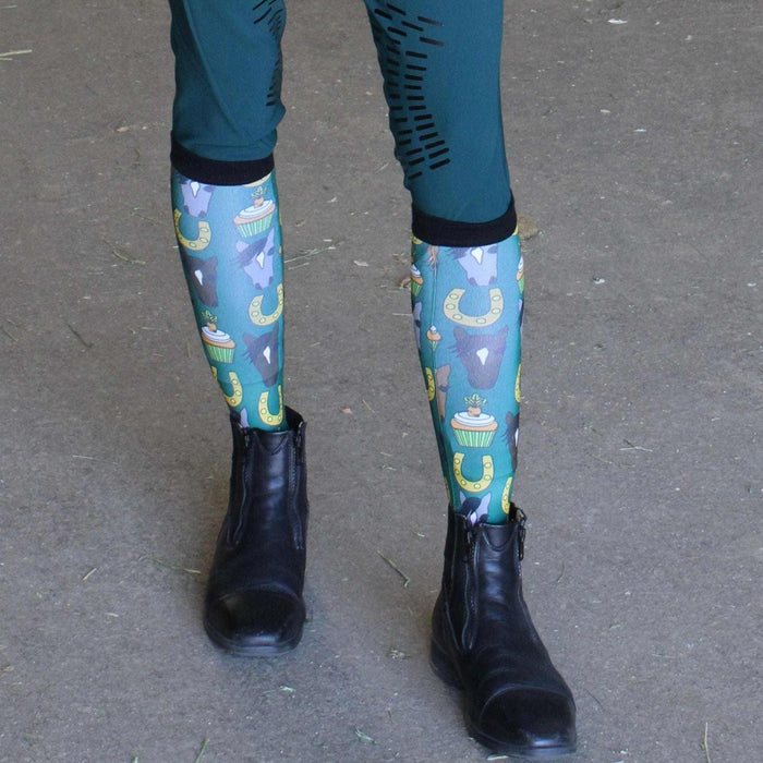Carrot Cake youth Pair & a Spare boot socks, by Dreamers & Schemers