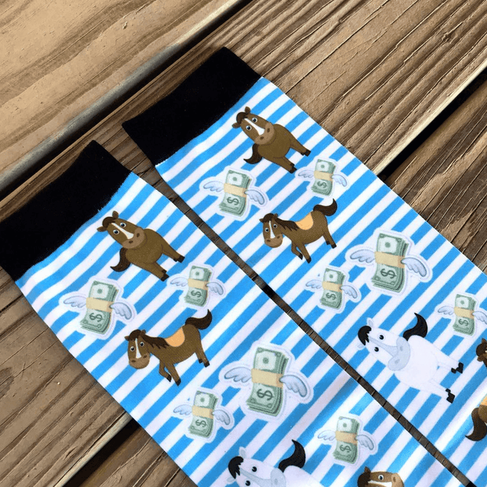 Cash Money Pair & a Spare equestrian boot socks, additional view