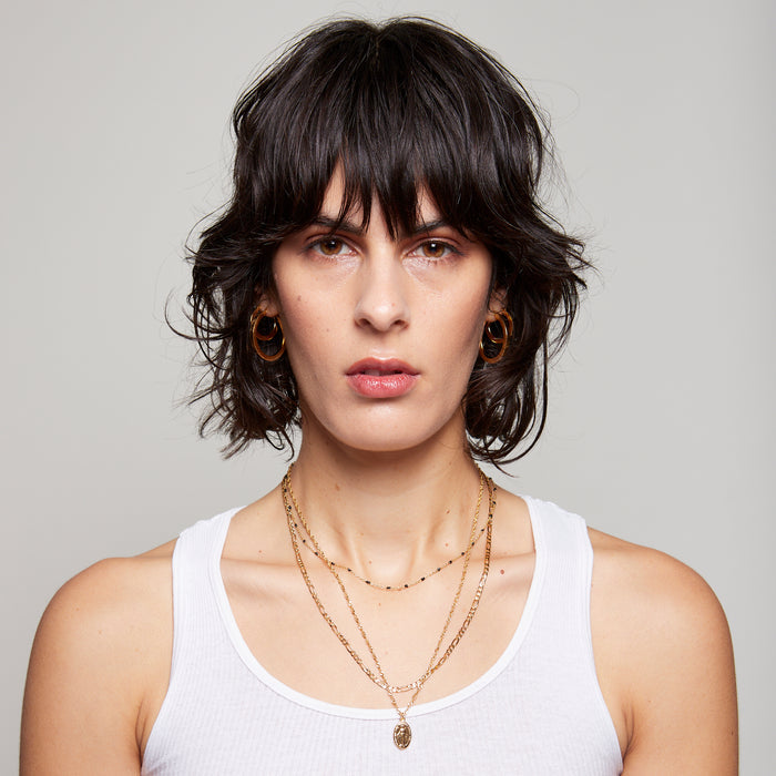 Condesa Necklace in Black