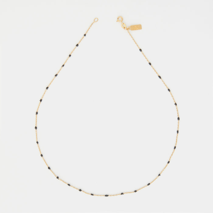Condesa Necklace in Black