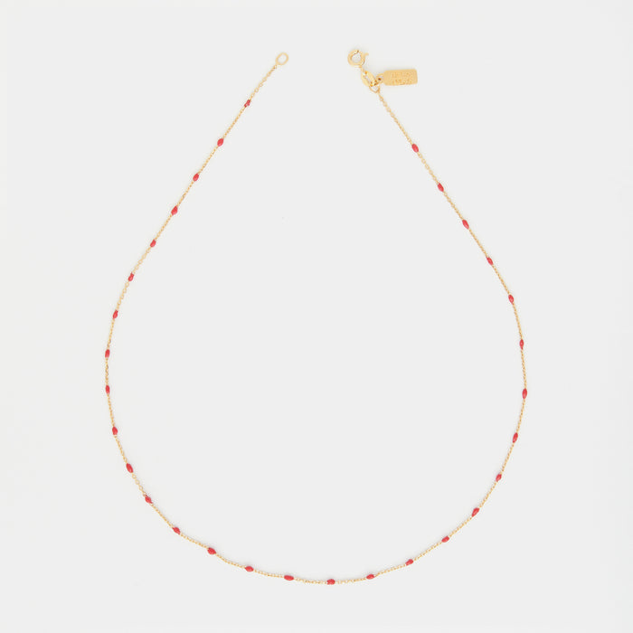Condesa Necklace in Red