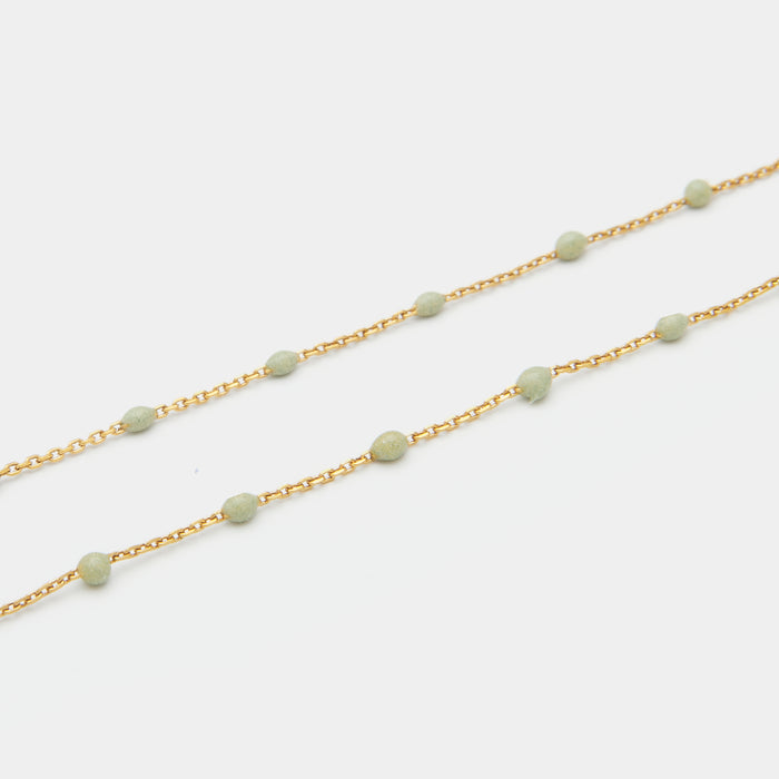 Condesa Necklace in Sage