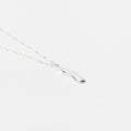 Coral Shell Necklace in Silver