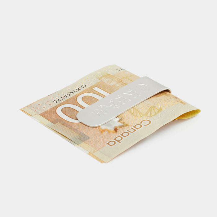 Custom Money Clip in Sterling Silver