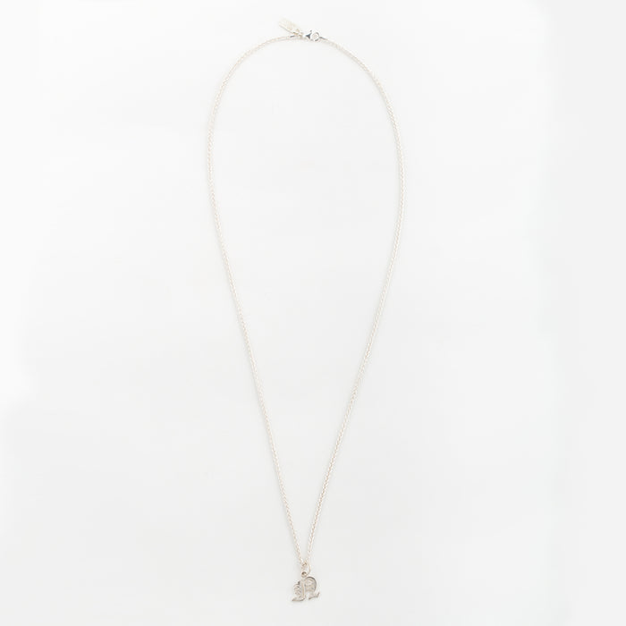 Custom Old English Necklace in Silver