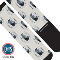 Horseshoes custom photo equestrian boot socks, additional view