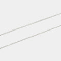 Dainty Diamond Cut Chain in Silver