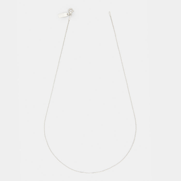 Dainty Diamond Cut Chain in Silver