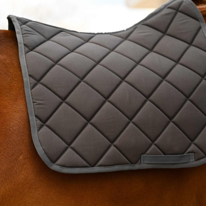 Dark Gray all-purpose saddle pad, additional view, by Dreamers & Schemers