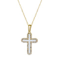 Diamond Cross Pendant