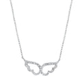 Diamond Wing Necklace