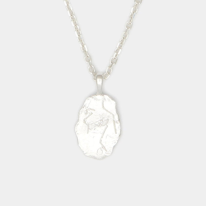 Dieu créa Necklace in Silver for Him