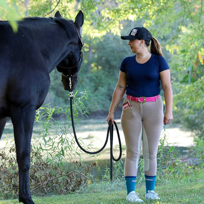 Equitation Tech Short Sleeve Top, additional view, equestrian apparel by Dreamers & Schemers