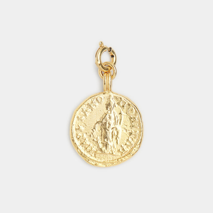 Freya Charm in Gold : The Artist