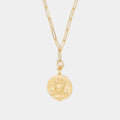 Freya Charm on Cairo Chain in Gold