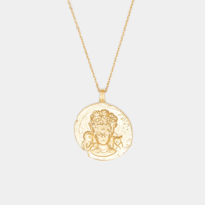 Freya Necklace in Gold