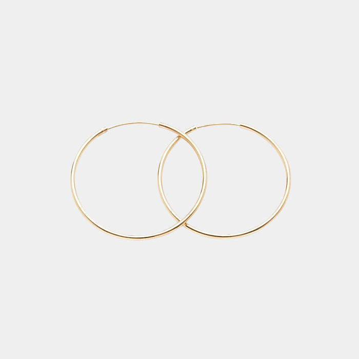 Gold Vermeil Hoops
