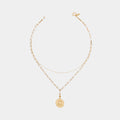 Golden Freya Necklace Combo in Gold