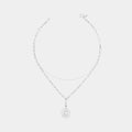 Golden Freya Necklace Combo in Silver