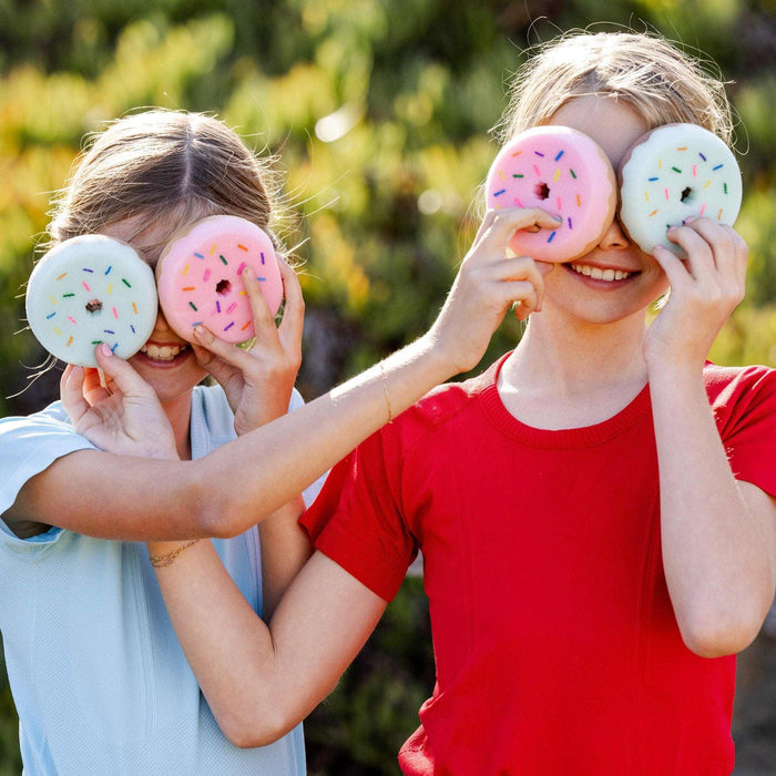 Half Dozen Donut Tack Sponges, alternate angle, stable accessory by Dreamers & Schemers