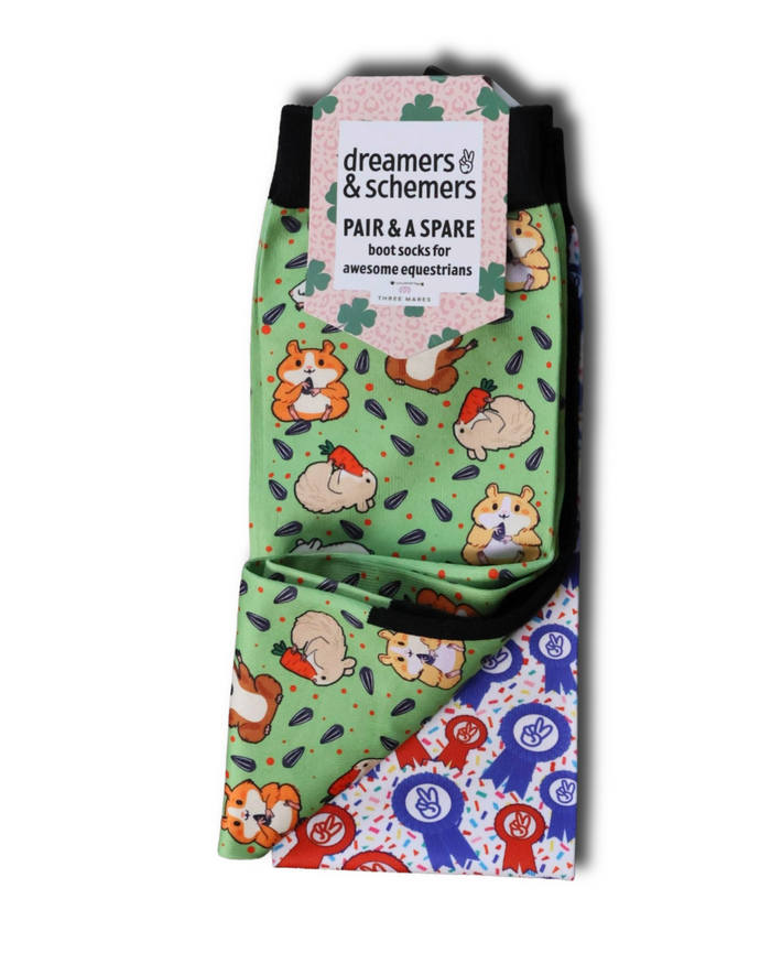 Hamsters Pair & A Spare Socks