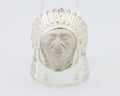 Indian Chief Ring 925 Sterling Silver SOLID CAST 925 STERLING SILVER Size 11