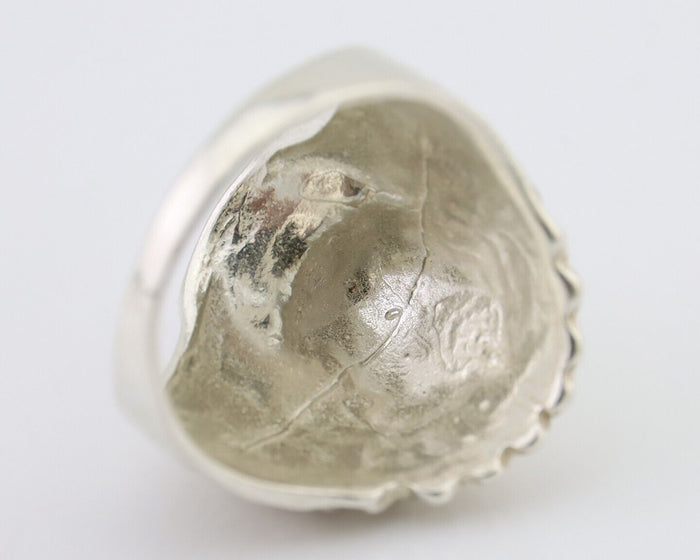 Indian Chief Ring 925 Sterling Silver SOLID CAST 925 STERLING SILVER Size 12.25