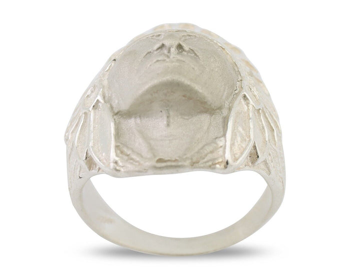 Indian Chief Ring 925 Sterling Silver SOLID CAST 925 STERLING SILVER Size 9.75