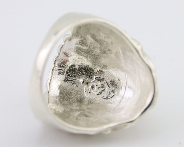 Indian Chief Ring 925 Sterling Silver SOLID CAST 925 STERLING SILVER Size 9.75