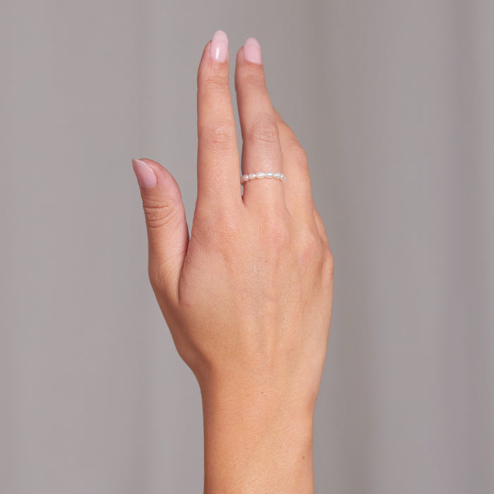 Isabella Pearl Ring in Gold