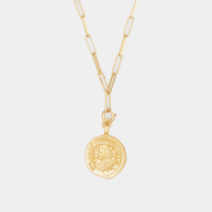 Jeanne Charm on Cairo Chain in Gold